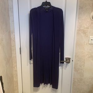 Women’s cobalt duster